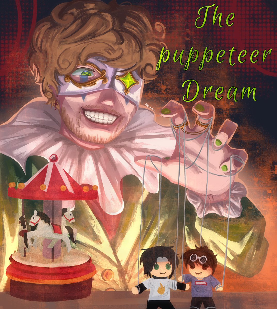 Kek_4044's tweet photo. Done🐱✅ #dreamwastaken #dreamfanart #puppeteerAU https://t.co/Df1Uk5WFKY