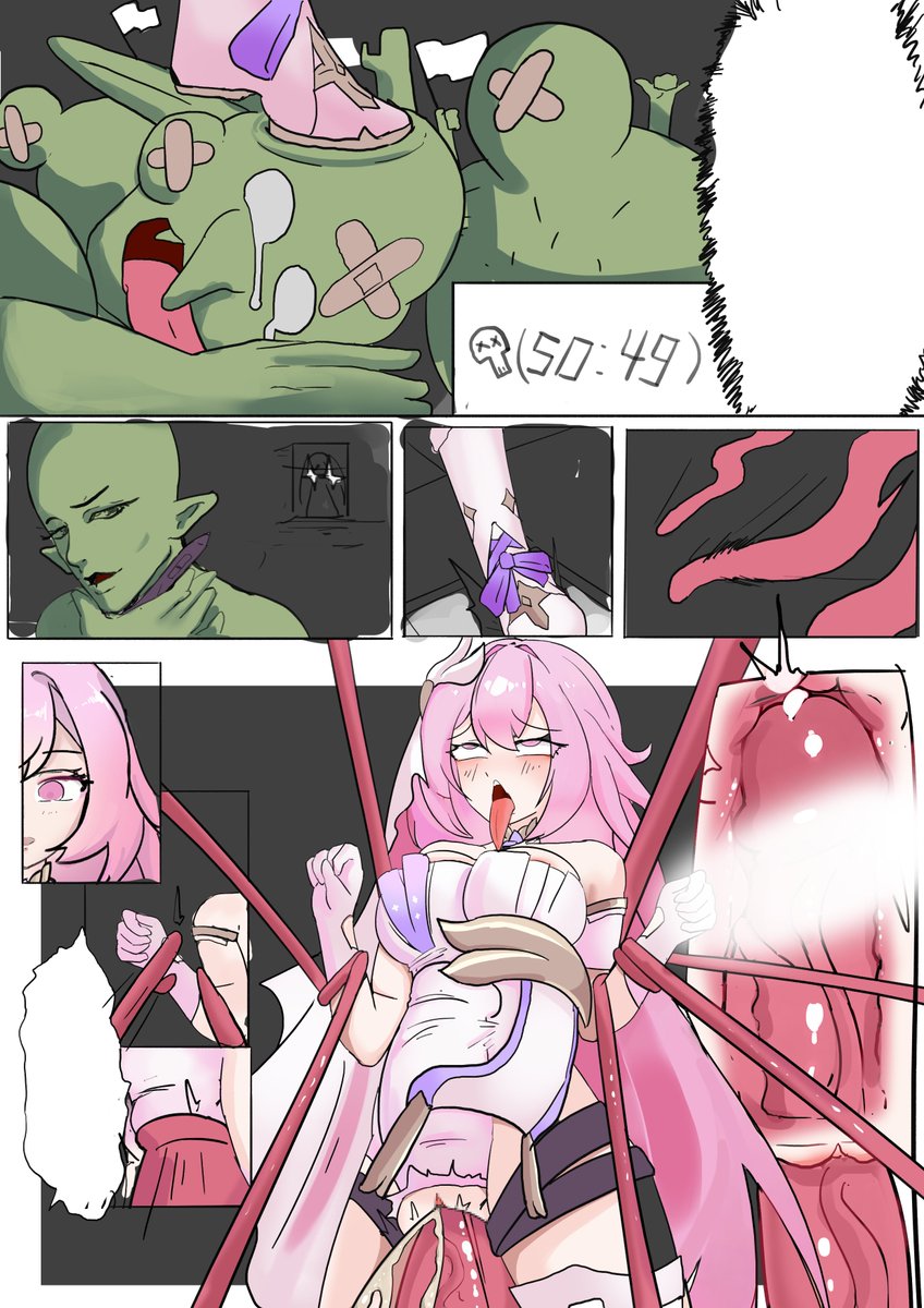 zpyremix's tweet photo. 《TZE》1-4
爱莉希雅x薇塔本，
叫啥不知道，加油
我工作，慢慢画，预计40p，线稿已经推到21p了，缓慢更新中
这x怎么上传系列啊！
#elysia  #nswf  #tze #Vita #崩壊3rd 
---------------------------------------------------------- https://t.co/LFHlnttPZV