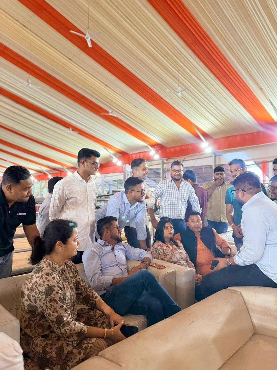 RakeshDasIN's tweet photo. Witnessing the dawn of a golden era for Assam! 🌅🇮🇳
Tomorrow at Khanapara, our newly formed State Government will take its oath in the presence of Hon'ble PM Shri @narendramodi Ji, Hon'ble Union Home Minister Shri @AmitShah Ji, and Hon'ble National President Shri @NitinNabin Ji.
I visited the venue today with our senior leaders and BJYM colleagues to oversee the preparations. You can truly feel the pulse of the public's trust, unparalleled enthusiasm, and our organizational strength in the air!
The pledge to build a "New Assam" illuminated by progress, good governance, and cultural pride, will echo tomorrow, marking a historic chapter for our state. 🪷
#OathTakingCeremony #AssamElections2026 #BJP #Development