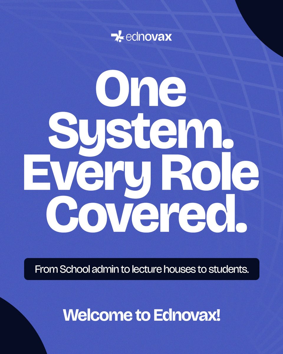 ednovaX's tweet photo. One platform. Every role covered.  

Follow us and stay tuned for more launch updates 
#edutech #techstartups https://t.co/m6BSWjgNtE