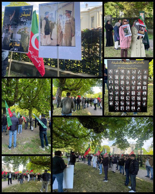 FiazAhmadkpk's tweet photo. PTI supporters and overseas Pakistanis in the Netherlands organized a protest against the events of 9th May 2023, which they describe as a false flag operation targeting Pakistan Tehreek-e-Insaf and its founder, Imran Khan.
#ReleaseImranKhan
#9MayFalseFlag
#مئی9_یوم_جبر https://t.co/HyoYNWq2CF