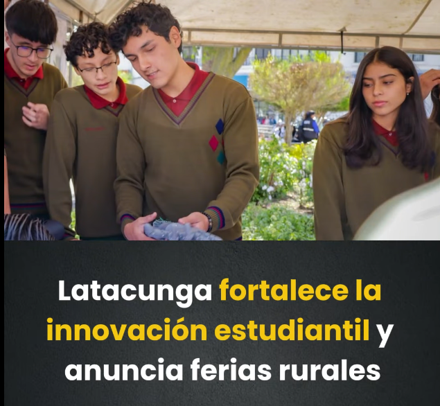 radiolatacunga's tweet photo. El @gadlatacunga desarrolló la tercera Feria de Innovación y Tecnología con la participación de 12 unidades educativas y tres universidades del cantón.
Más detalles 👇
https://t.co/w5A6NwrS5n https://t.co/STHiue02VA