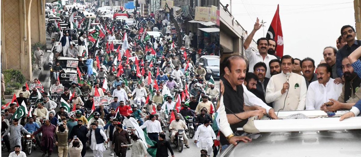 RPAPPP's tweet photo. سابق وزیراعظم راجہ پرویز اشرف نے پاکستان پیپلز پارٹی راولپنڈی کے زیرِ اہتمام منعقدہ “معرکۂ حق” ریلی میں قیادت کی اور خطاب کیا
#PakistanZindabad https://t.co/ZPMQSqCEAk