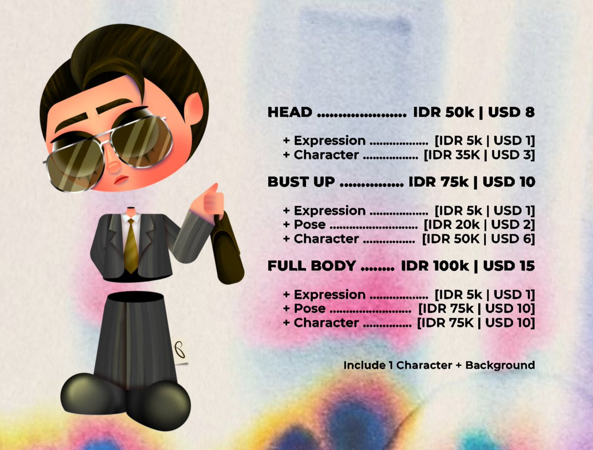 descratcherr's tweet photo. @nabastaia haloo kak, aku open commission dan kebetulan aku pernah dapet project mascot, boleh dicek dulu siapa tau match sama art styleku, kalo mau liat lebih lanjut boleh mampir igku juga (@/descratcherr), kalo match bisa langsung dm aja yaa❣️ https://t.co/cTcJQLIsDx