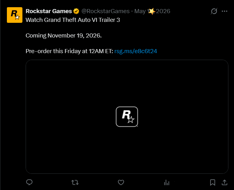 tweljaeger's tweet photo. Soon ⭐️

#GTA6 https://t.co/paUxjeBYJk