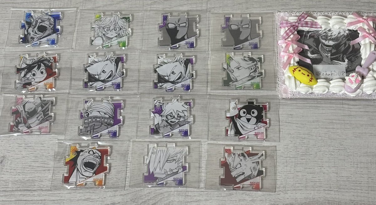 chabi_118's tweet photo. 交換 僕のヒーローアカデミア ヒロアカ 原画展 アクリルパズル 

譲￤画像参照

求￤同種荼毘

☆ご不快でなければ1枚目1段目以外比率違い可能
☆郵送

お気軽にお声掛けください(꙳ᴗˬᴗ)" https://t.co/gfUBT57Rtp