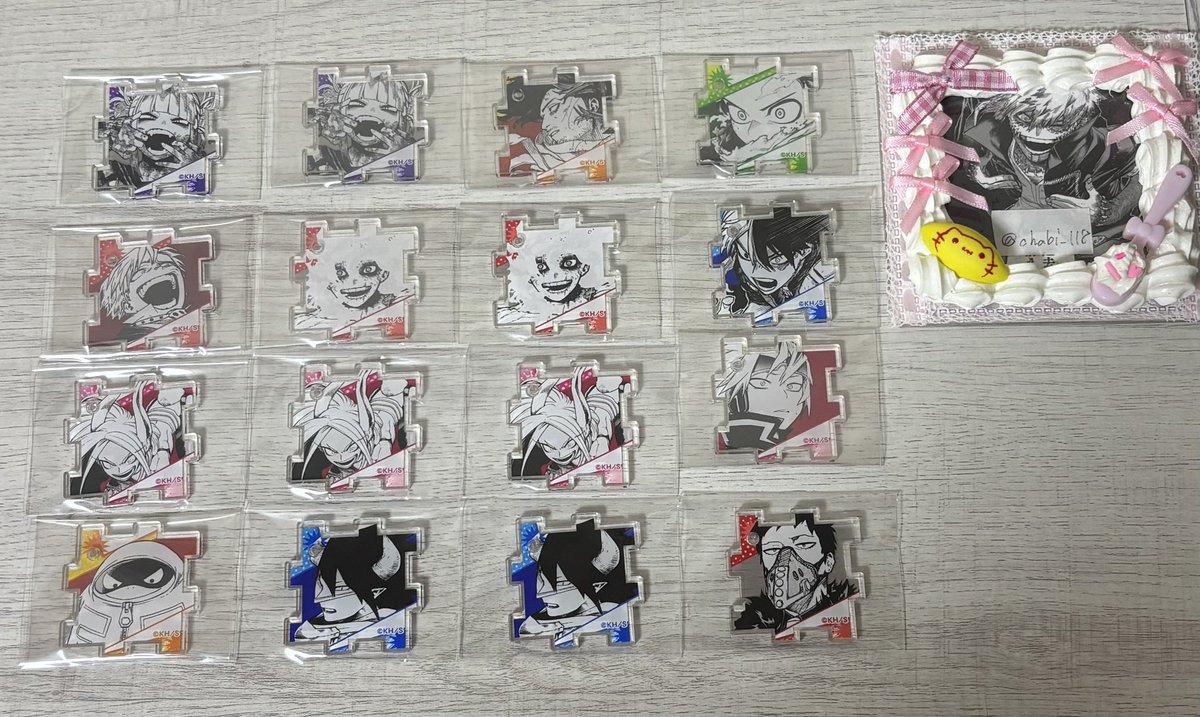 chabi_118's tweet photo. 交換 僕のヒーローアカデミア ヒロアカ 原画展 アクリルパズル 

譲￤画像参照

求￤同種荼毘

☆ご不快でなければ1枚目1段目以外比率違い可能
☆郵送

お気軽にお声掛けください(꙳ᴗˬᴗ)" https://t.co/gfUBT57Rtp