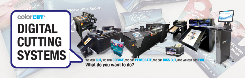 IntecPrinters's tweet photo. We are one week away from #FESPA2026 &amp; we're excited to be unveiling the latest additions to our #ColorCut digital die-cutting range. Come &amp; see up to 10mm thick materials cutting and creasing!
Stand A21 in Hall 2.
#ThePlaceForExperts #packaging #labels #plockmaticgroup https://t.co/nWrNwHi1DD