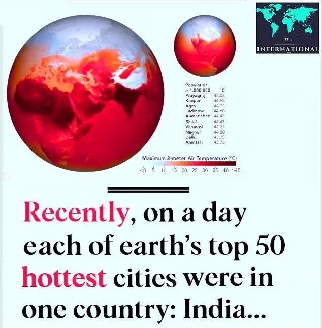 The International tweet media