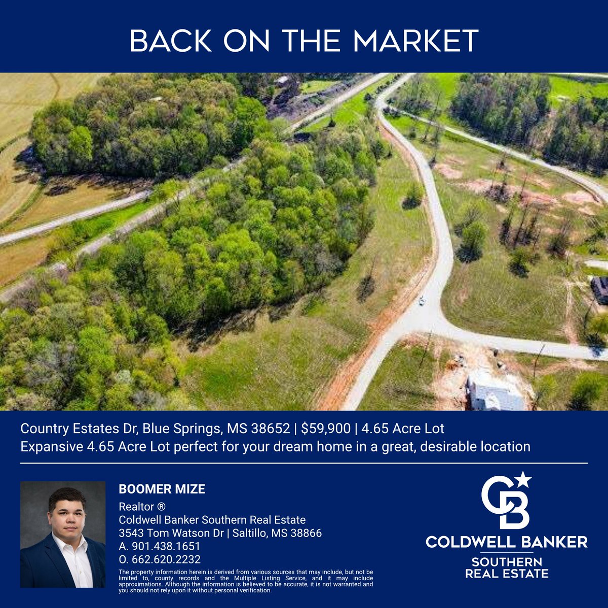 CBSouthern1's tweet photo. Check out these listing updates in Corinth, New Albany, and Blue Springs.  Coldwell Banker Southern Real Estate. https://t.co/CRGvpU9QvN https://t.co/4YCBi3lO68