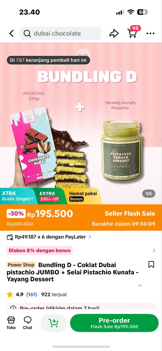 Fkgerfire's tweet photo. GES PLIS BANTU SKRG MENDING BELI MANA? dri bitt*r swea* by na*la atau dri y*y*ng dessert??? HELP! #beranda #altın #nffc https://t.co/n7DkcfjPbk