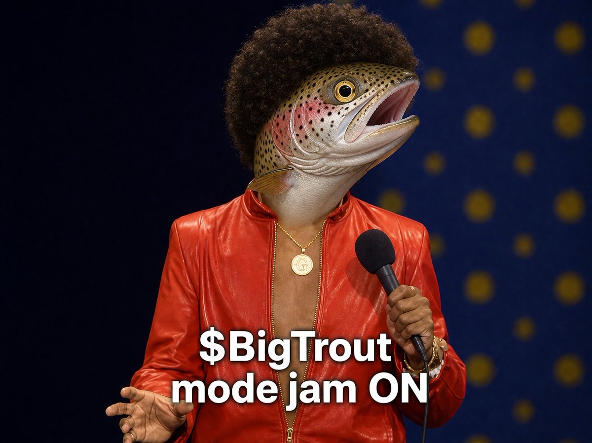 MrJDoeX's tweet photo. @BigTrout300 Holding $BigTrout is ball tingling! https://t.co/FQA8LOb8EO