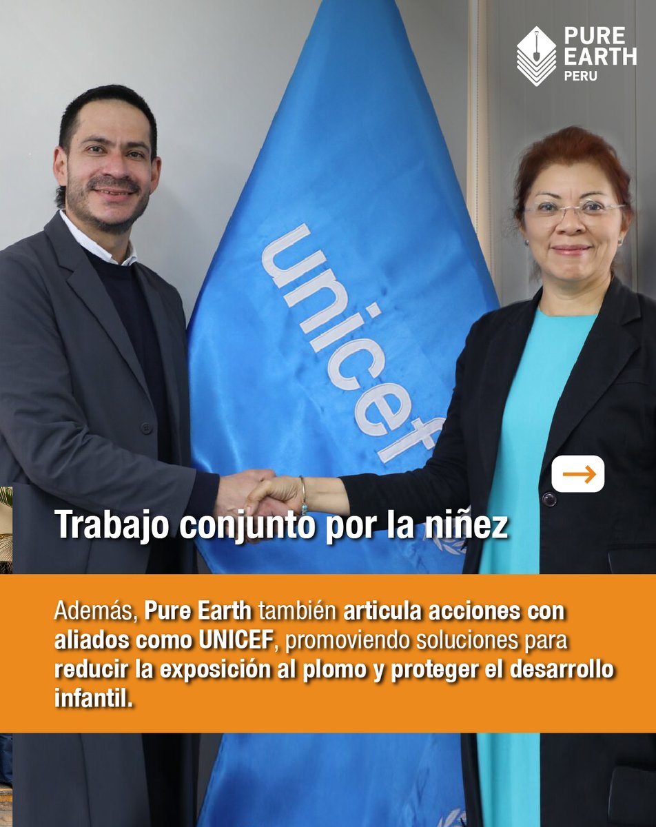 PureEarthPeru's tweet photo. (2/2) Reducir la exposición al plomo no solo es un reto ambiental, es una acción clave para cuidar el desarrollo, la salud y el futuro de nuestra infancia.
#PerúLibreDePlomo #SinPlomo #SaludPública #InfanciasProtegidas #SaludAmbiental #PureEarthPerú #PureEarth https://t.co/87SqW0SArf