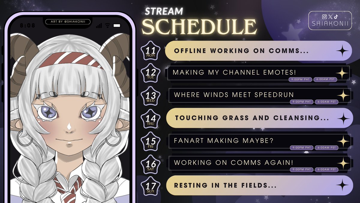 Shiakonii ✨🐏 tweet media