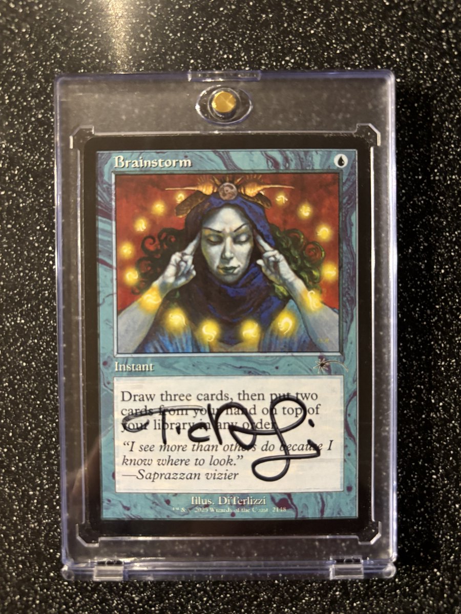 冷酷な者、アシュノッド　AP mtg 旧枠foil アーティストプルーフ 004)□旧枠□《冷酷な者、アシュノッド/Ashnod the Uncaring》[BRC-BF