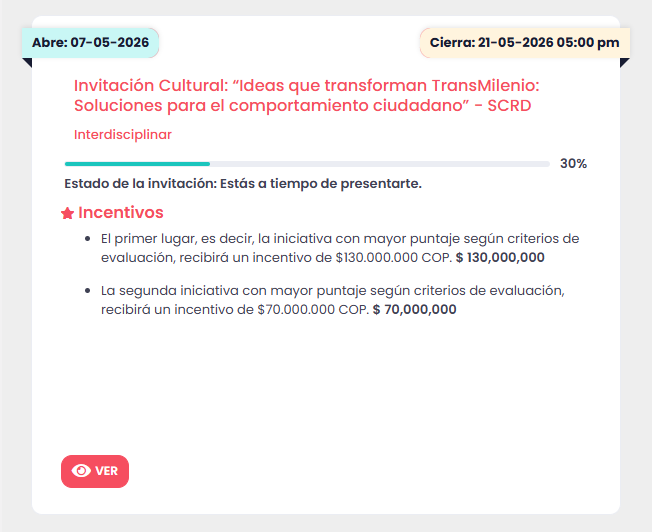 SamuelNAguero's tweet photo. Ufff, amix científic@s y activistas: están ofreciendo 70 lingotes💰 para implementar prototipos o soluciones ya probadas para mejorar problemas de @TransMilenio y el #SITP @sitpbogotadc, pillen la convocatoria:
https://t.co/3PnEWyEAmr https://t.co/v7YyG3zNAO