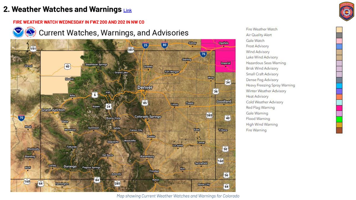Colorado Division of Fire Prevention & Control tweet media