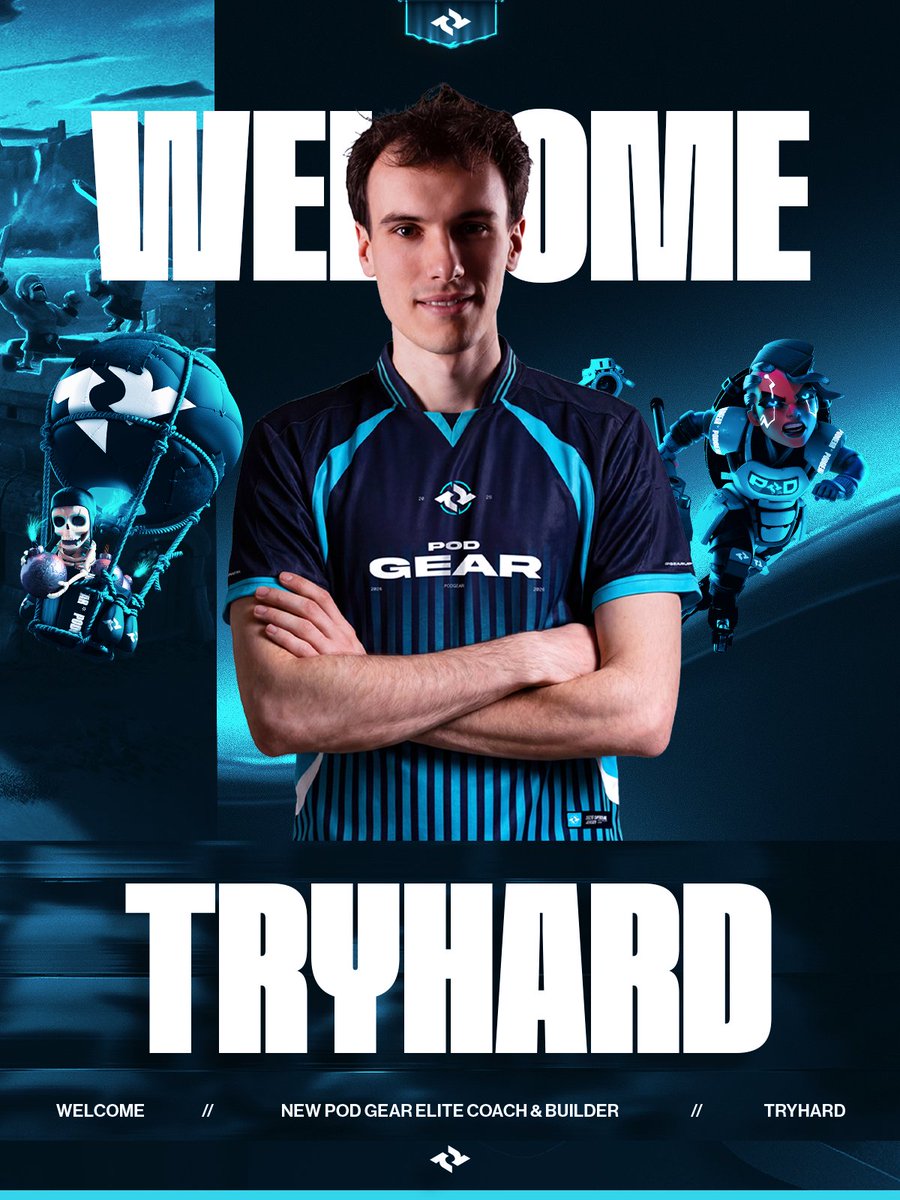 PODinsideCoC's tweet photo. 🔙 #Milestone6 - 11 November 2025  
Six months ago, TryHard joined POD GEAR 📷🤩 https://t.co/D9mXGqB5D4