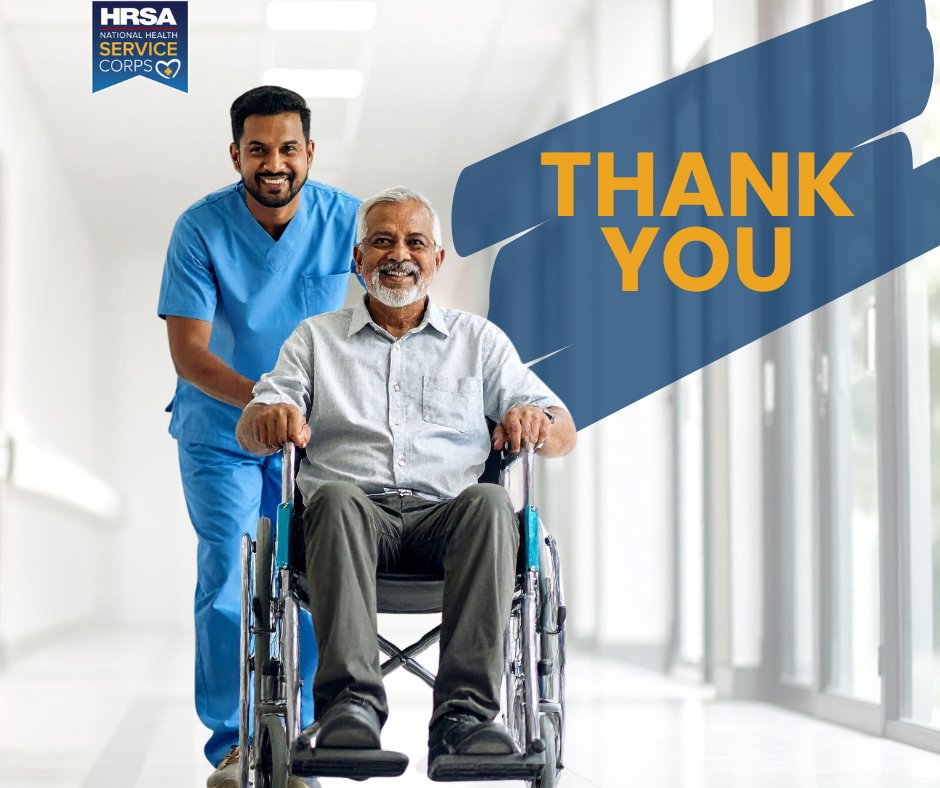NHSCorps's tweet photo. As #NursesWeek comes to an end, help us recognize the dedication, compassion, and impact of NHSC (and all) nurses, who help care for communities that need it most. 💙 

Tag a #nurse you know in the comments to say thank you! 

#NurseCorps #NHSC #ThePowerofNurses https://t.co/EyAZd06YlI