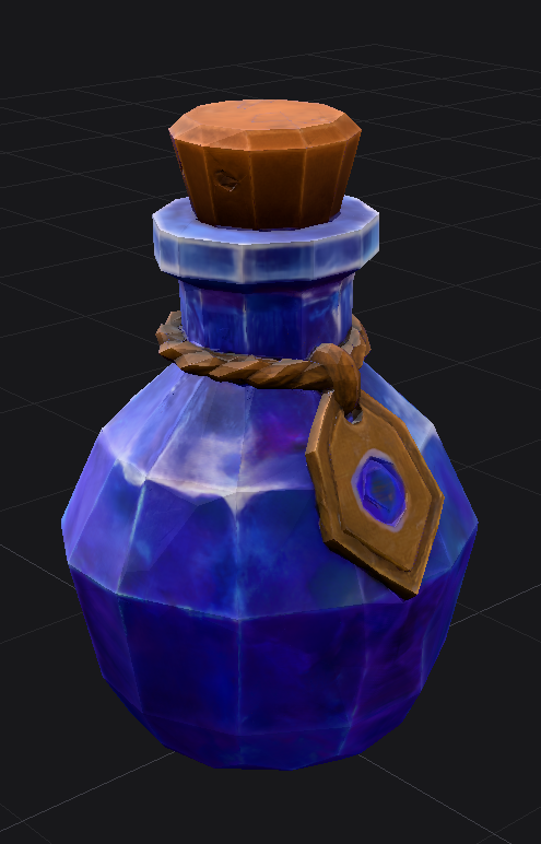 modly3d's tweet photo. Generated this little potion bottle with Modly 🧪👀 https://t.co/f53FRWeqj7