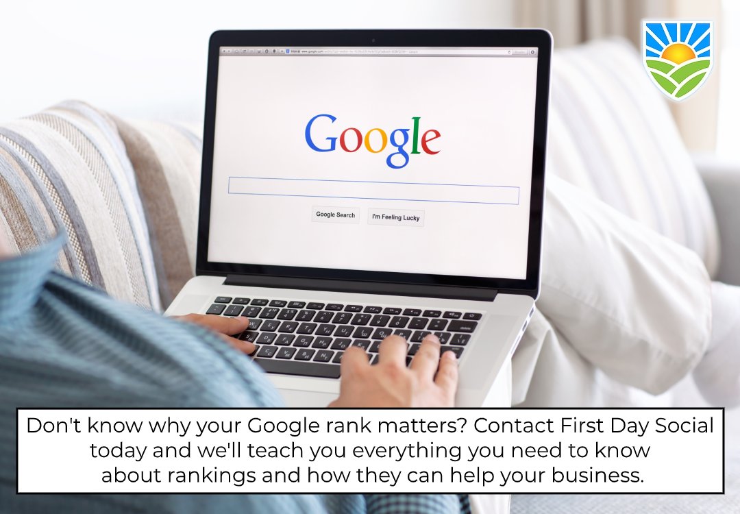 FirstDaySocial's tweet photo. Tired of being buried on page two of Google search results? Let First Day Social boost your ranking and drive more traffic to your website. https://t.co/JzWnRZO2mx #WebsiteDesign #WebsiteDesigner #BayAreaBrandingAgency https://t.co/xMjJ5jdlJ4