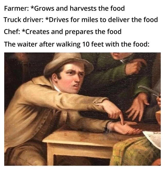 japonesdev's tweet photo. @TaraBull Dear restaurant owners, we guests are not your partners. If you can’t afford to pay your staff don’t open a fucking restaurant.

Paying their wage it’s your responsibility, not mine. https://t.co/NtilrELW5R