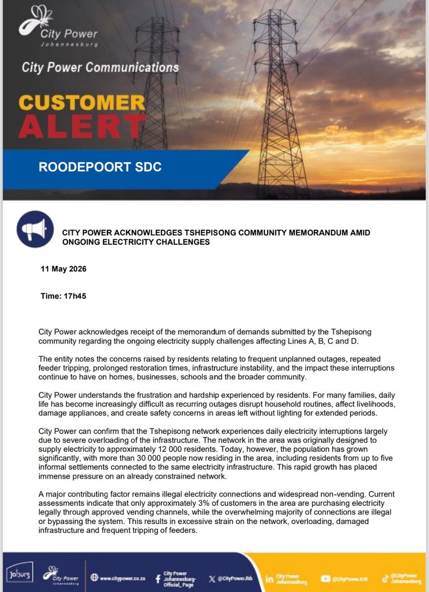 @CityPowerJhb tweet media
