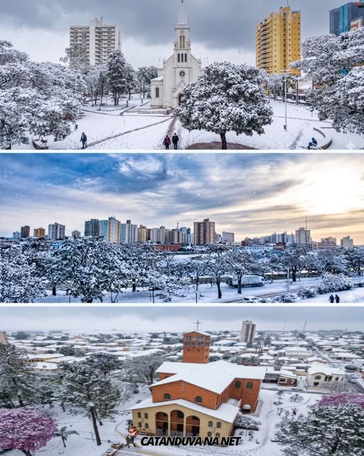 catanduvananet's tweet photo. Chegou a Primeira onda de frio de 2026 em nossa Região! Teremos uma semana com amanhecer com temperaturas baixas e aquele tradicional calor durante o dia!

Mas com esse frio fica a pergunta!

Gostariam de ver Catanduva com neve?

Comenta ai!

#catanduva #catanduvasp https://t.co/OsXzxcg76n