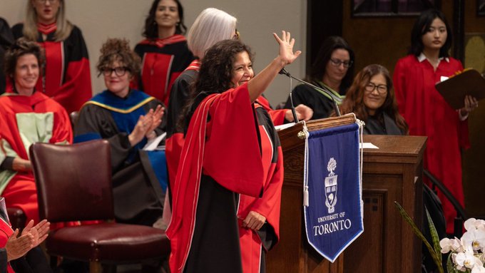 University of Toronto tweet media