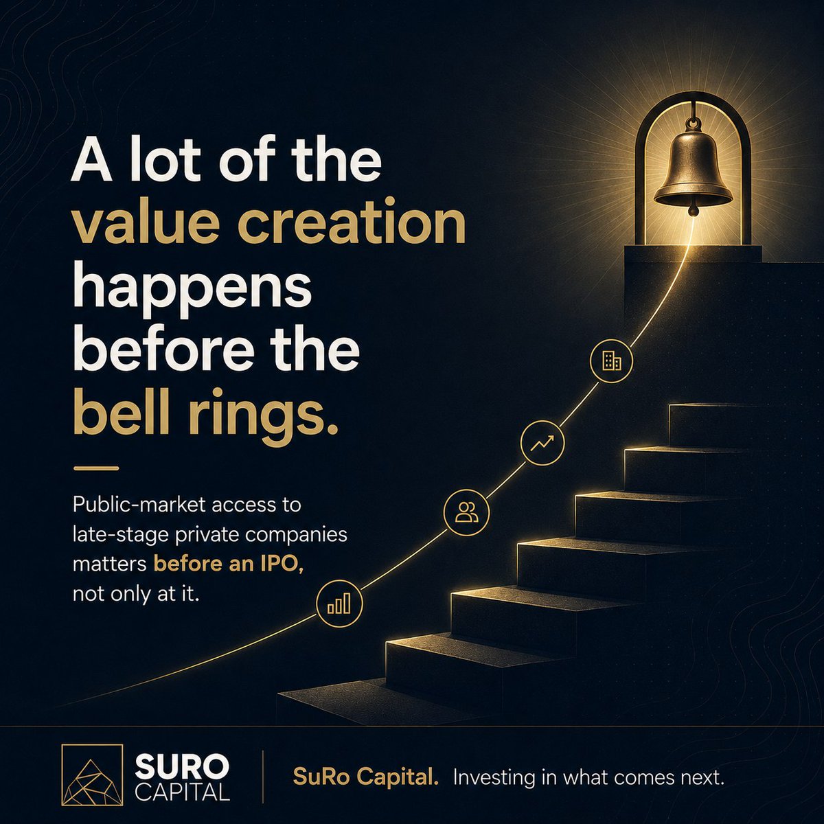 neostellarvc's tweet photo. The IPO window is worth watching, but a lot of the value creation happens before the bell rings.

Lime’s filing is a reminder that meaningful scale can be built while companies are still private.

SuRo Capital. Investing in what comes next. https://t.co/WNLXaPv0Go
