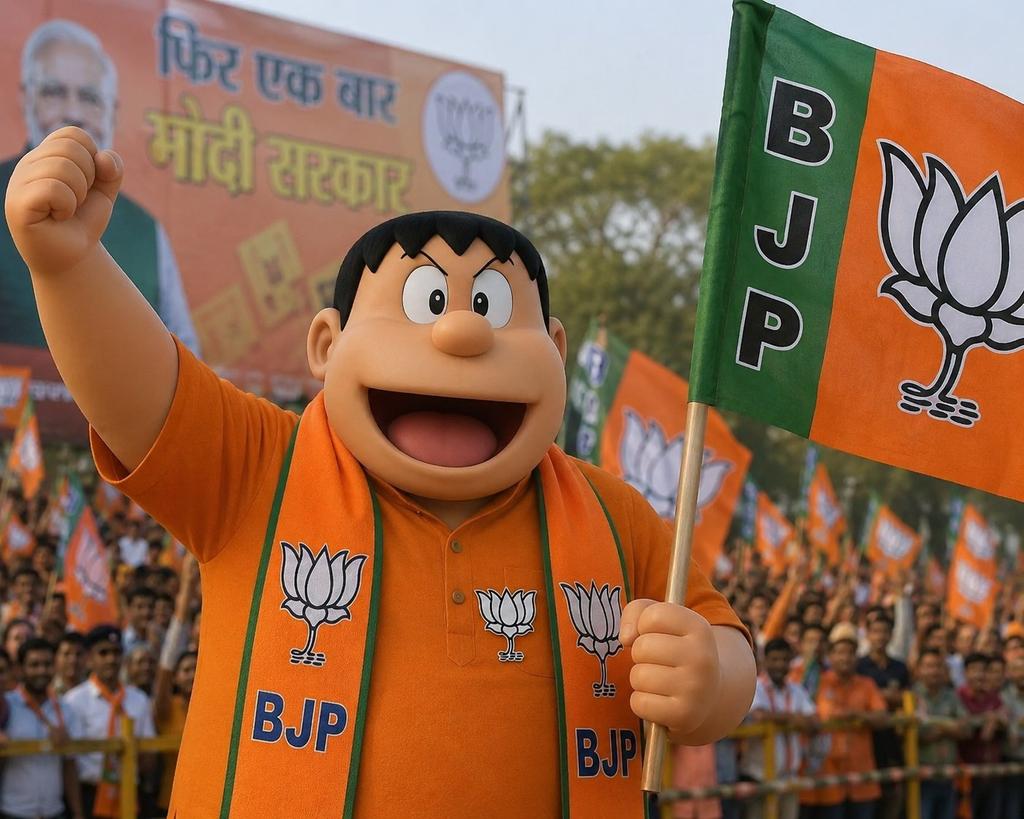 Lalu_Darwin_'s tweet photo. Ab to Gian ne bhi BJP join Kar liyaa 😭😭 https://t.co/HBkKySKv8s