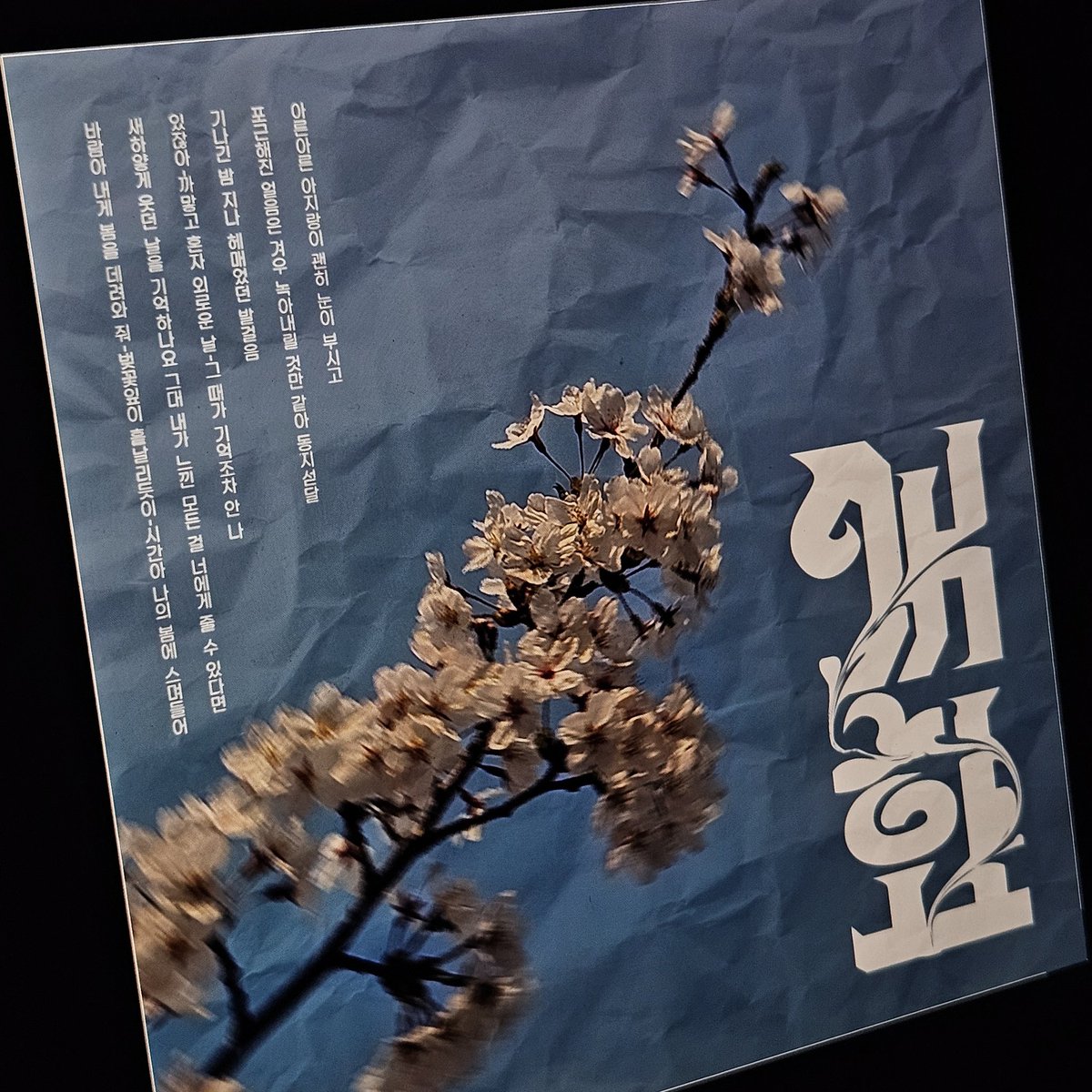oodfor99's tweet photo. 바람아, 내게 봄을 데려와 줘
《개화》_LUCY https://t.co/zvqFmV1gtx
