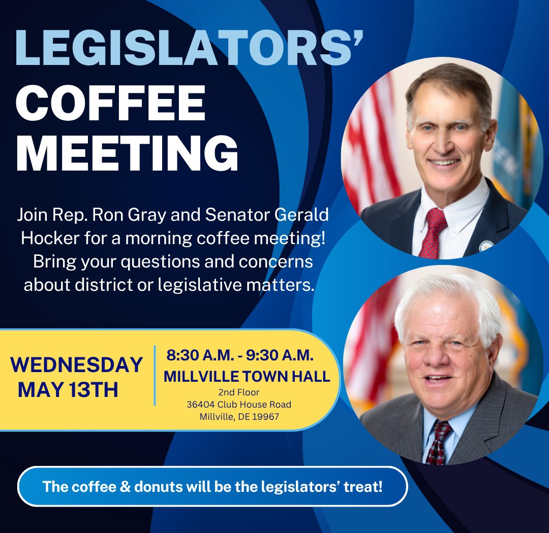 FirstStatePreK's tweet photo. 🗓️ Legislators want to hear from you! Check out these opportunities to share some coffee with your representatives and advocate for early childhood education! https://t.co/ChQ3Q3LwTM