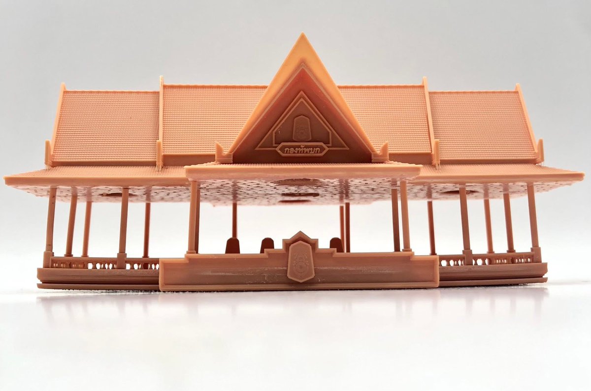 PTigerair2's tweet photo. Thai Pavilion for Royal Thai Army 
Scale : 1/144 https://t.co/lJ2xBMP35y