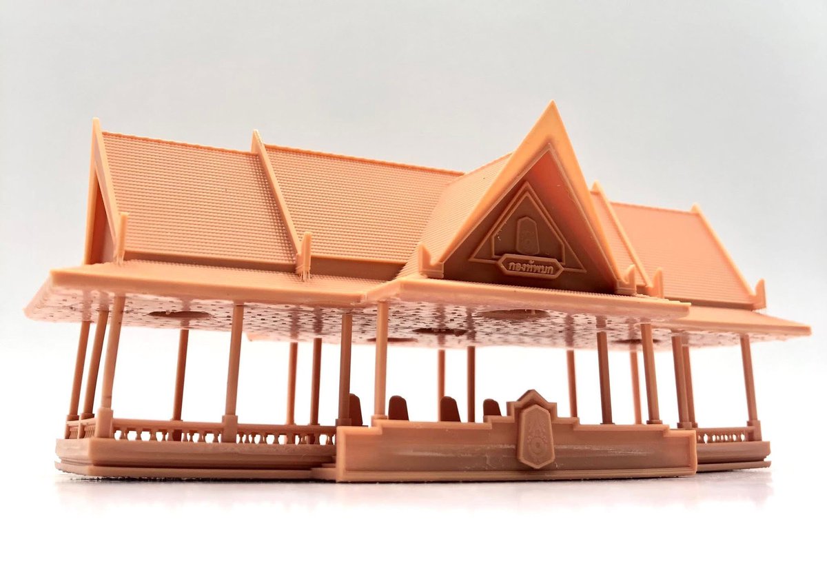 PTigerair2's tweet photo. Thai Pavilion for Royal Thai Army 
Scale : 1/144 https://t.co/lJ2xBMP35y