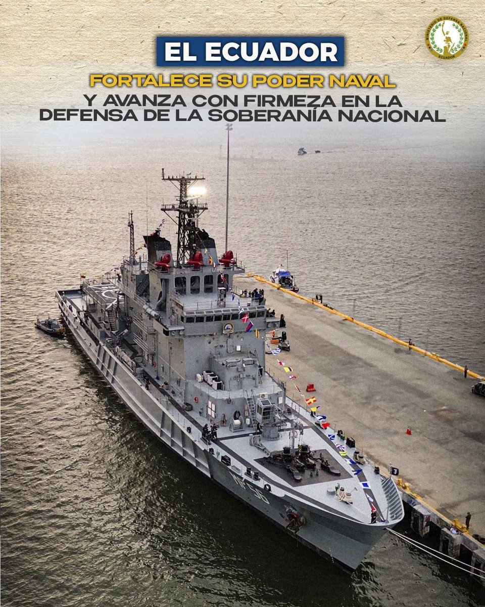 Ministerio de Defensa Nacional del Ecuador tweet media