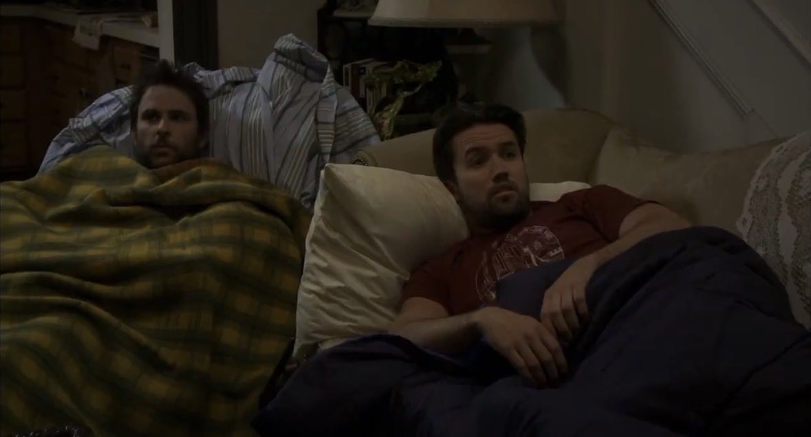 Mario and Luigi sleeping over at the castle….