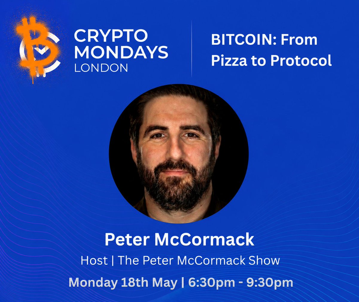 CryptoMondays London tweet media