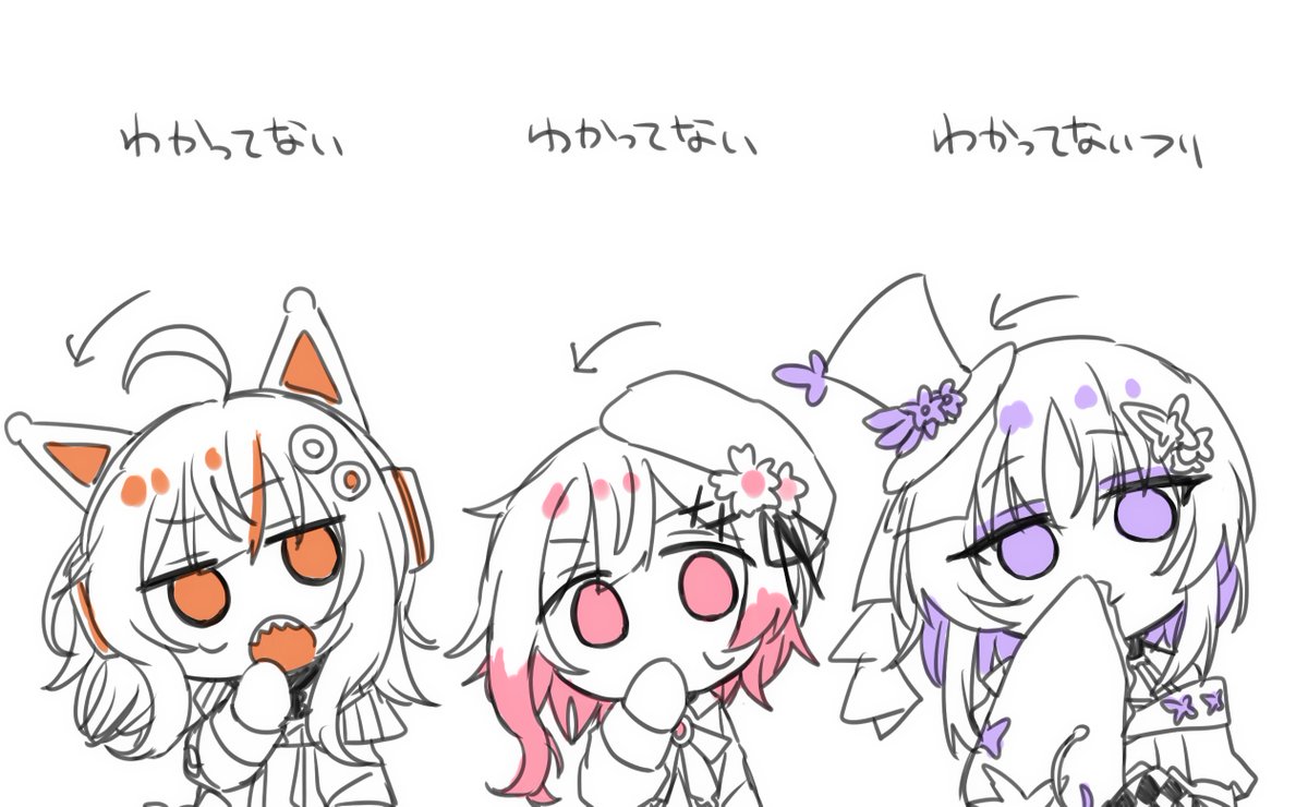 らくがき🎧🌸🦋