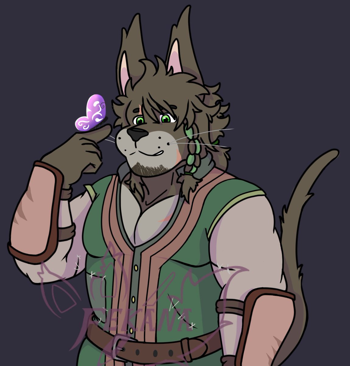 fonnielove17's tweet photo. Small little draw over of a doodle I made a couple of months ago. Finally, I'm glad to make it a digital drawing to use for sessions. Hopefully, he doesn't perish anytime soon xD

Back to my social media hole https://t.co/Y0YwwzUcfz