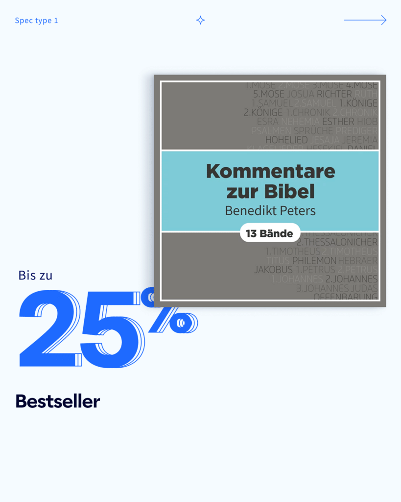 LogosDE's tweet photo. Die besten Kommentare passen sich dir an. 📚 Ob Predigt, Hauskreis oder Forschung – wir haben die passenden Titel für deine Arbeit.

Vertraue auf die Werke, die Pastoren und Forscher schätzen. 🏆 Bis zu 40% Rabatt bis zum 1. Juni!

Jetzt sparen: https://t.co/Q5PEFWLtld https://t.co/oeQ9Gy4TKM