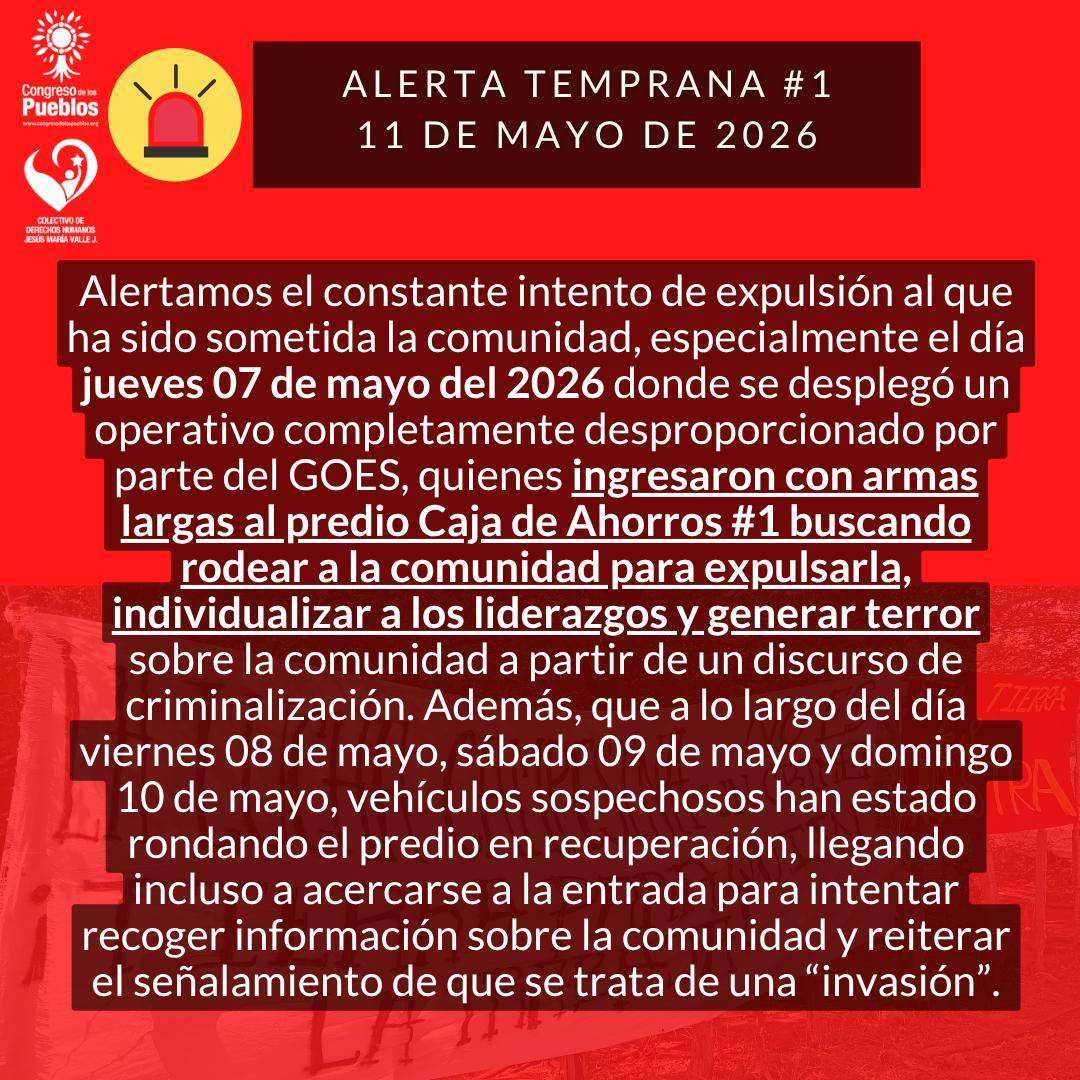 Colectivo de DDHH Jesus María Valle J. tweet media
