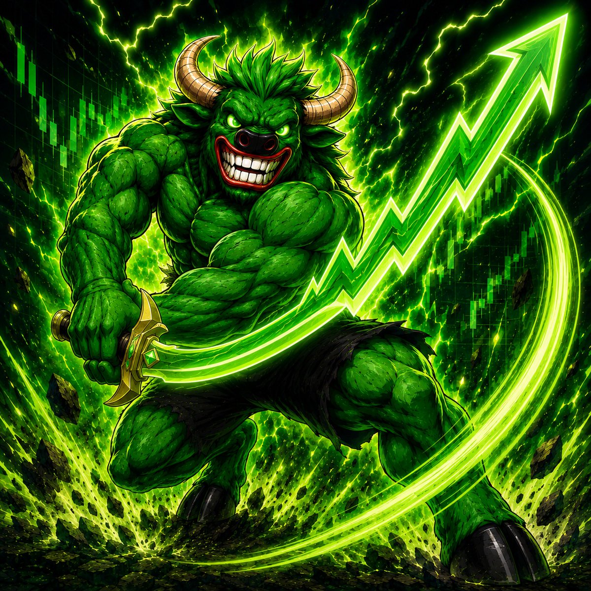 bullbasecoin's tweet photo. Unleashing the fury of the market! $BULLONBASE wields the power of financial strength with a glowing chart blade, cutting through obstacles on the path to victory. 🐂📈

https://t.co/S1NVDWCRYh https://t.co/d5GaCtOHyK