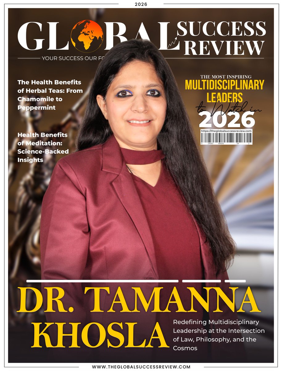 GSRMagazine's tweet photo. �� Dr. Tamanna Khosla recognized as
“The Most Inspiring Multidisciplinary Leaders to Watch in 2026”
👩‍⚖️ Distinguished Academic | Attorney | Author | Feminist Philosopher | Technologist
🔗 Leadership Spotlight:
 https://t.co/j9tnIVPjdE
📖 Digital Magazine:
 https://t.co/jpa5cEJNQv https://t.co/FeOzv50j0O