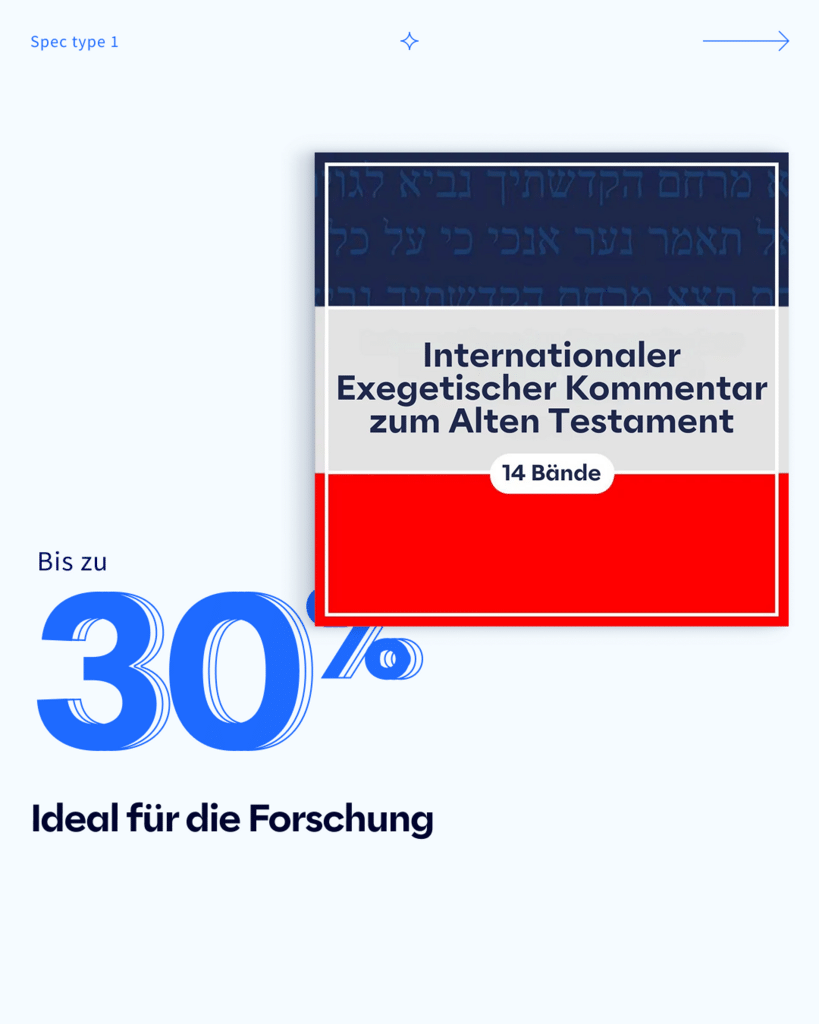 LogosDE's tweet photo. Die besten Kommentare passen sich dir an. 📚 Ob Predigt, Hauskreis oder Forschung – wir haben die passenden Titel für deine Arbeit.

Vertraue auf die Werke, die Pastoren und Forscher schätzen. 🏆 Bis zu 40% Rabatt bis zum 1. Juni!

Jetzt sparen: https://t.co/Q5PEFWLtld https://t.co/oeQ9Gy4TKM