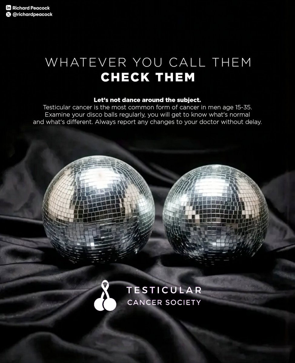 richardpeacock's tweet photo. One Minute Brief of the Day - 11/05/26 Create posters to advertise #DiscoBalls 🪩 @OneMinuteBriefs https://t.co/4x19d5OQxV
