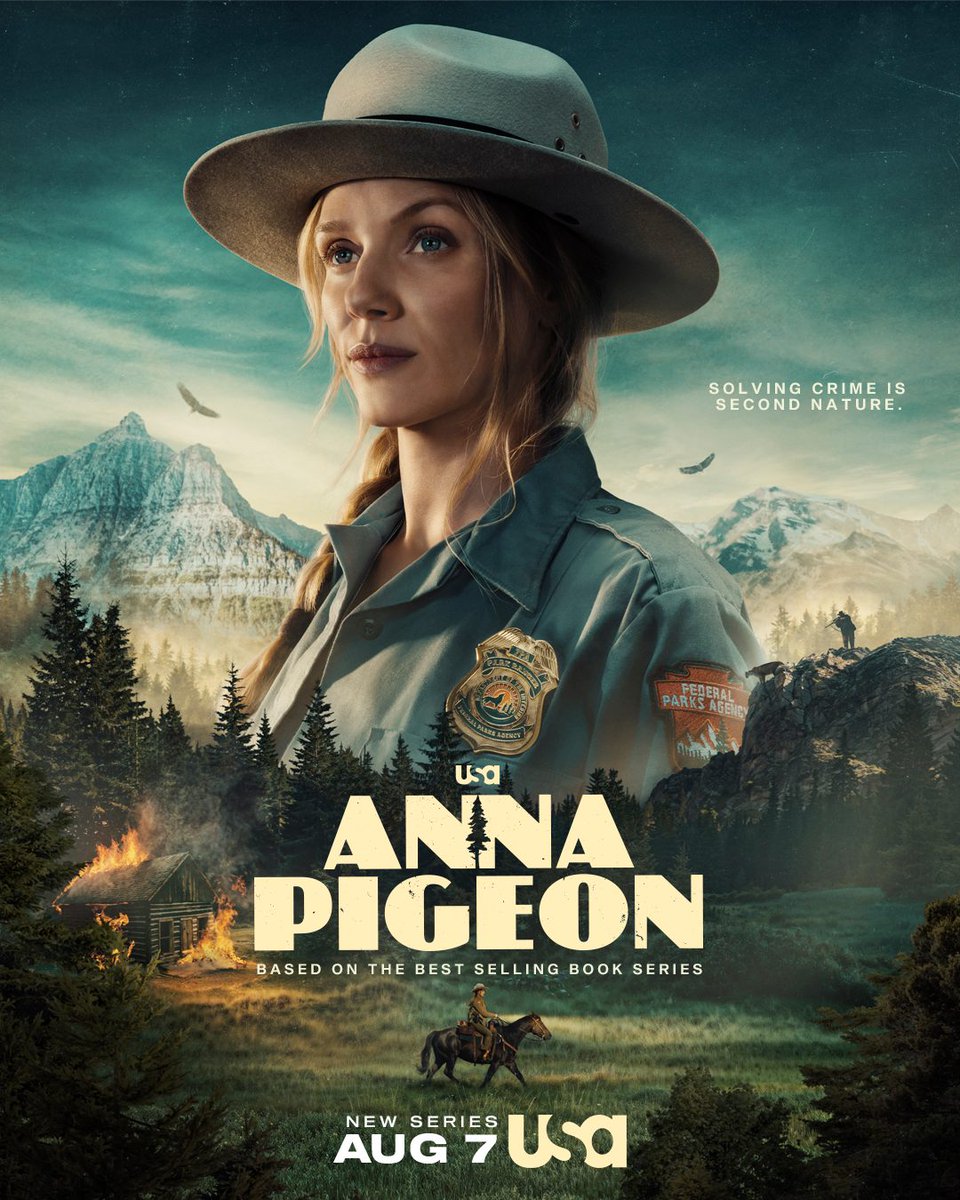 In these woods there’s nowhere for secrets to hide. #AnnaPigeon premieres August 7 on <a href="/USANetwork/">USA Network</a>.
