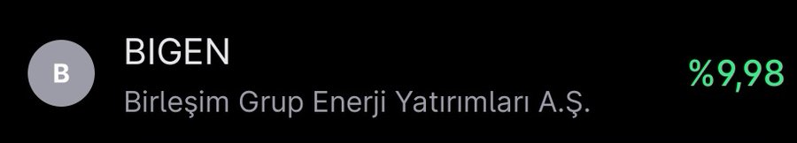 kfenrich03's tweet photo. #bigen tavan destek olan herkese dm den yazdım hisseyi kaçıran dostlarım profildeki gruba gelsin 

#borsa #hisse https://t.co/LSmljsr9lF