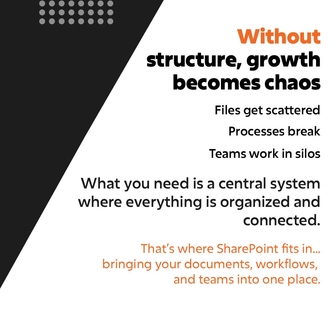 ngssolution1's tweet photo. When businesses grow, complexity grows faster.

New hires. More files. More moving parts.

Without the right structure, things don’t scale; they break.

The smartest teams don’t just grow.
They build systems that grow with them.

Visit: https://t.co/QIsvMAvSJY (for more info) https://t.co/7vHRtUO9Oc