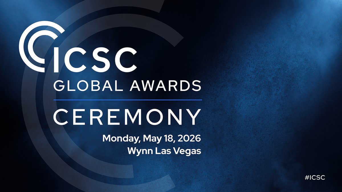 ICSC tweet media
